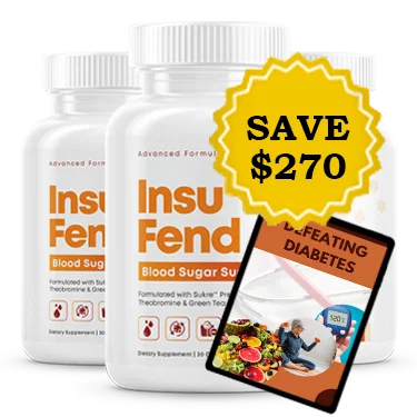 3 Bottles of InsuFend + Bonus