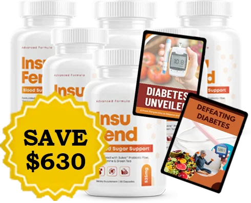 6 Bottles of InsuFend + Bonuses